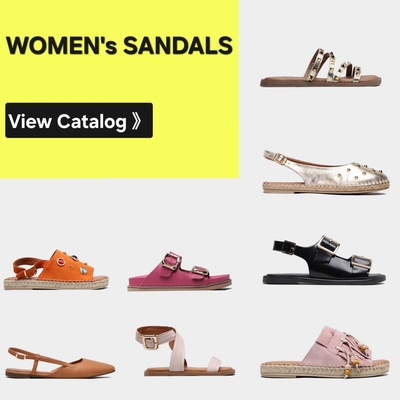 Women's Sandals. Click here to download the catalog.